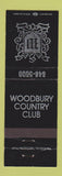 Matchbook Cover - Woodbury Country Club