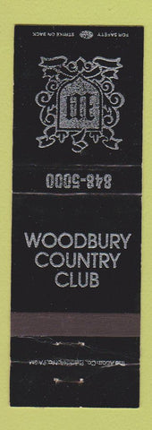 Matchbook Cover - Woodbury Country Club