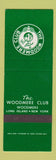 Matchbook Cover - Woodmere Club LI NY SAMPLE golf