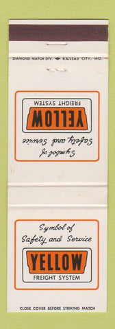 Matchbook Cover - Yellow Freight System Trucking WEAR