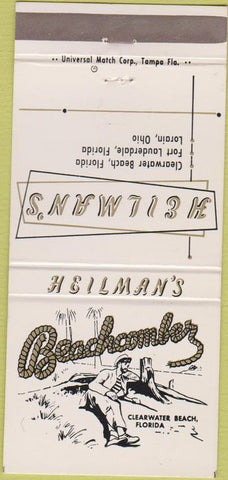 Matchbook Cover - Beachcomber Clearwater Beach FL 30 Strike