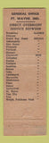 Matchbook Cover - Security Cartage Trucking Fort Wayne IN WEAR