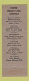 Matchbook Cover Foster Trucking Chicago Indianapolis Cincinnati St Louis Dayton