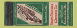 Matchbook Cover - Adams Transfer Storage Trucking Kansas City MO WORN