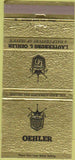 Matchbook Cover - Lauterburg Oehler Funeral Home Arlington Heights IL 30 Strike