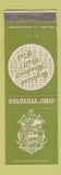 Matchbook Cover - Highland Meadows Golf Club Sylvania OH WEAR