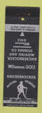 Matchbook Cover - Knickerbocker Moving Storage Trucking Cleveland OH WEAR