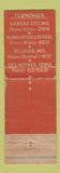 Matchbook Cover - Bruce Motor Freight Trucking Minneapolis MN St Paul WEAR