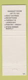 Matchbook Cover - Bogie Lake Golf Club Union Lake MI