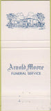 Matchbook Cover - Arnold Moore Funeral Home 30 Strike