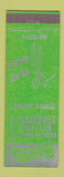 Matchbook Cover - Bunker Hill Golf Club Chicago IL GREEN