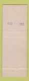 Matchbook Cover - Bunker Hill Golf Club Chicago IL RED