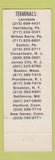 Matchbook Cover - North Penn Transfer Trucking Lansdale PA