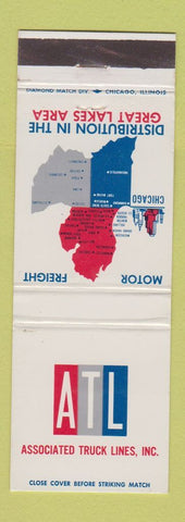 Matchbook Cover - Associated Truck Lines Trucking