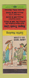 Matchbook Cover - Hapes Truck Line Trucking Garden City KS hillbilly