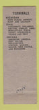 Matchbook Cover - United Trucking Service Port Huron MI BLUE