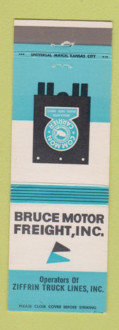 Matchbook Cover - Bruce Motor Freight Ziffrin