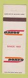Matchbook Cover - Dohrn Trucking Rock Island IL