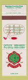 Matchbook Cover - Bayview Country Club Thornhill ON