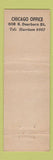 Matchbook Cover - Acme Freight Trucking Chicago IL