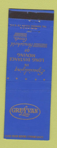 Matchbook Cover - Grey Van Lines Trucking