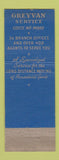Matchbook Cover - Grey Van Lines Trucking