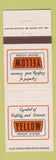 Matchbook Cover - Yellow Freight System Trucking