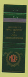 Matchbook Cover - Manufacturers' Golf Country Club