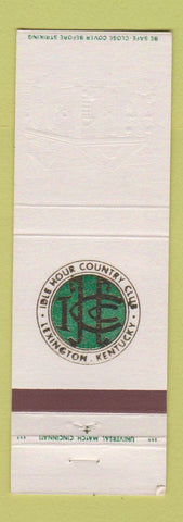 Matchbook Cover - Idle Hour Country Club Lexington KY