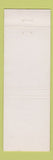 Matchbook Cover - Bob O'Link Golf Club Highland Park IL #1