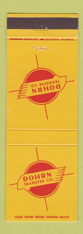 Matchbook Cover - Dohrn Transfer Trucking Rock Island IL