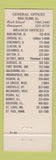 Matchbook Cover - Dohrn Transfer Trucking Rock Island IL