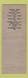 Matchbook Cover - Darling Transfer Trucking Omaha Lincoln Falls City Beatrice NE