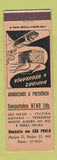 Matchbook Cover - Trucking Neno Sao Paulo Brazil