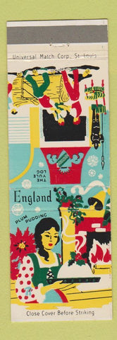 Matchbook Cover - North American Van Lines Trucking Providence RI Christmas