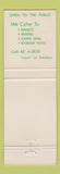 Matchbook Cover - Bonnie Brook Country Club Detroit MI