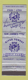 Matchbook Cover - River Forest Golf Club Elmhurst IL WEAR