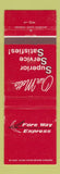 Matchbook Cover - Fore Way Express Trucking Wausau WI