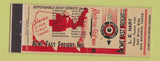 Matchbook Cover - Acme Fast Freight Trucking San Antonio TX