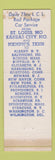 Matchbook Cover - Springmeier Trucking Freight St Louis MO WEAR