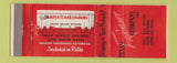 Matchbook Cover - Texas Freight Company WEAR EXTENDED FOLD OUT