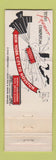 Matchbook Cover - Texas Freight Company WEAR EXTENDED FOLD OUT