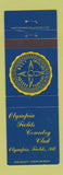 Matchbook Cover - Olympia Fields Country Club IL