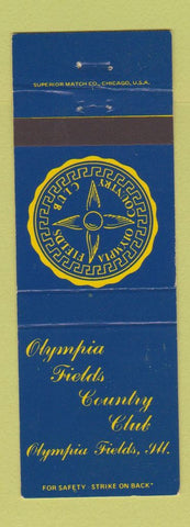 Matchbook Cover - Olympia Fields Country Club IL