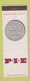 Matchbook Cover - PIE Trucking Pacific Intermountain Express