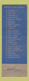 Matchbook Cover - Republic Carloading Trucking Fort Worth TX