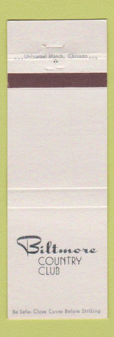 Matchbook Cover - Biltmore Country Club