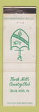 Matchbook Cover - North Hills Country Club PA WEAR