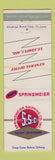 Matchbook Cover - Springmeier Trucking Freight St Louis MO