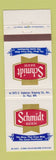 Matchbook Cover - Schmidt Beer St Paul MN